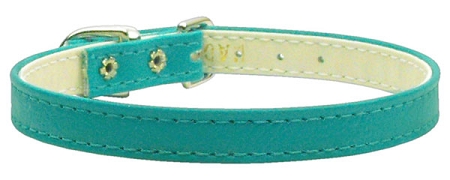 3/8" Plain Collar Turquoise 12